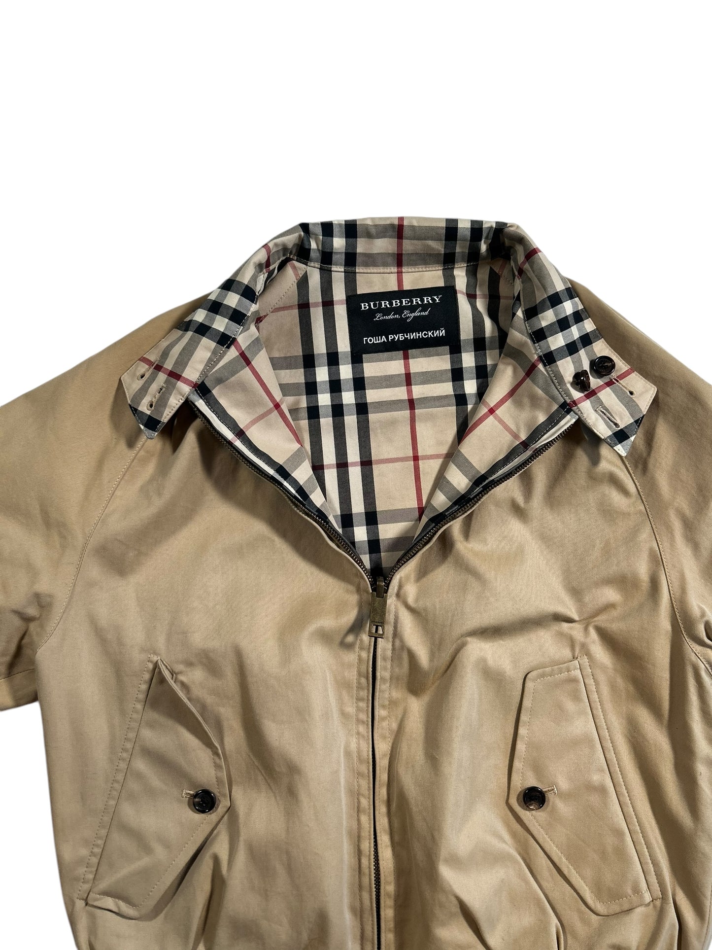 Burberry x Gosha Rubchinskiy Reversible Bomber Jacket